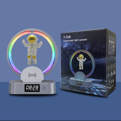 Magnetic Levitation Bluetooth Speaker Astronaut Home RGB Mini Radio
